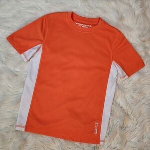 Boys- Orange and White Kids T-Shirt